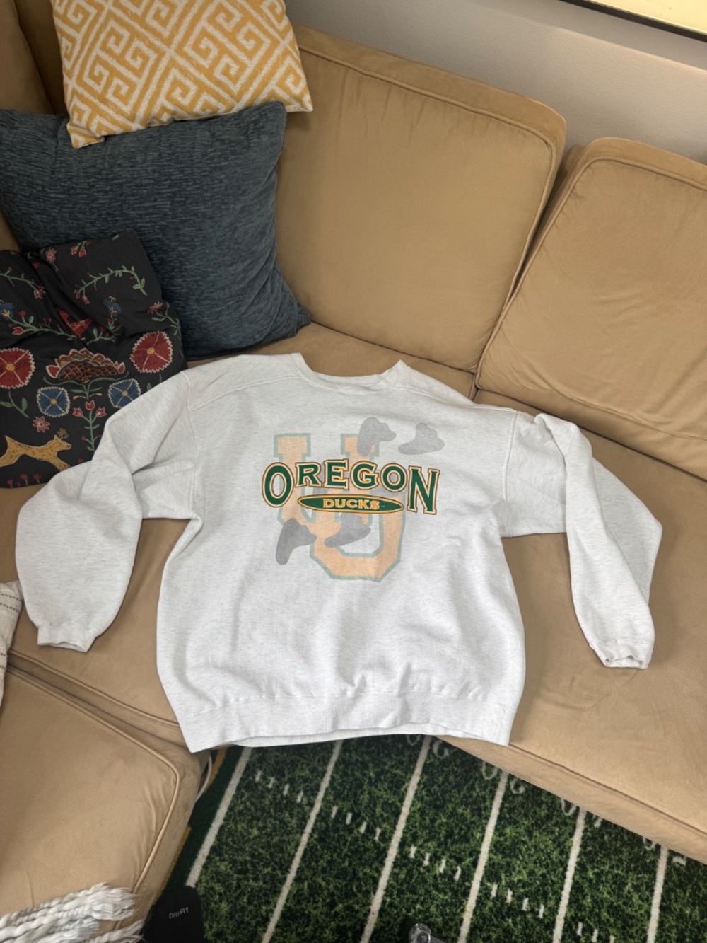 *Vintage/Rare* Oregon Ducks Vintage Crewneck by Galt Sands size XL